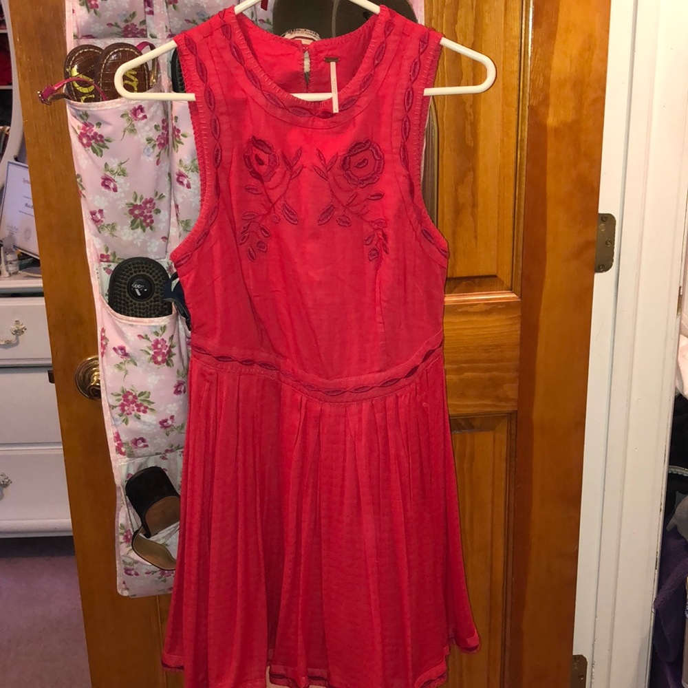 Free people Coral dress